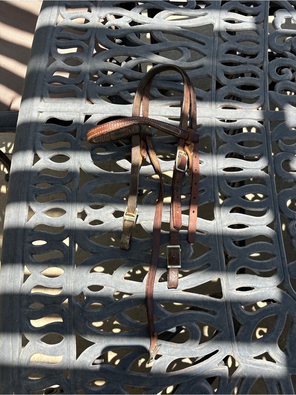 Pony size bridle